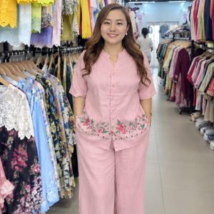 রেডিমেট 2pc (জামা,প্যান্ট) [PINK 5]