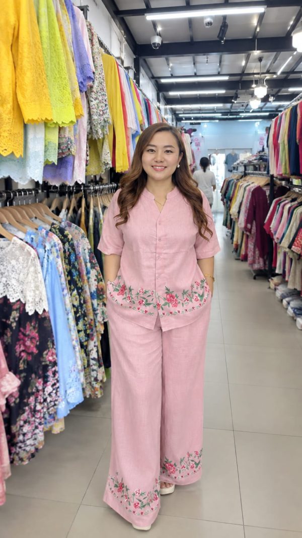রেডিমেট 2pc (জামা,প্যান্ট) [PINK 5]