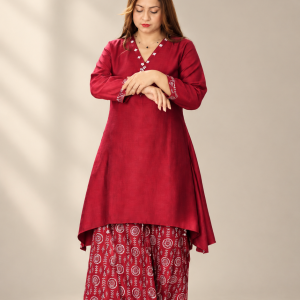 file_00000000eef48211935610495e7aa1d9 Readymade 2piece ( Red Prado )